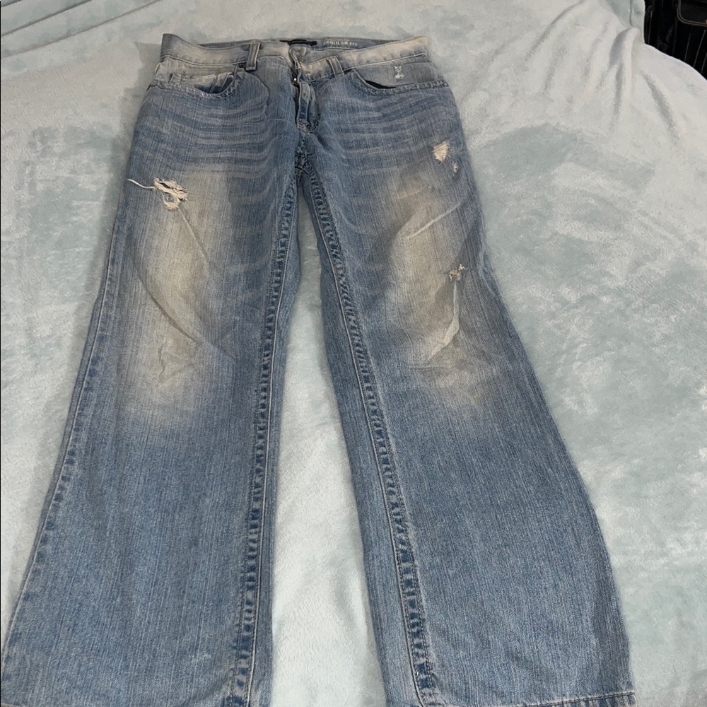 INC International Concepts Amsterdam Light Blue Jeans